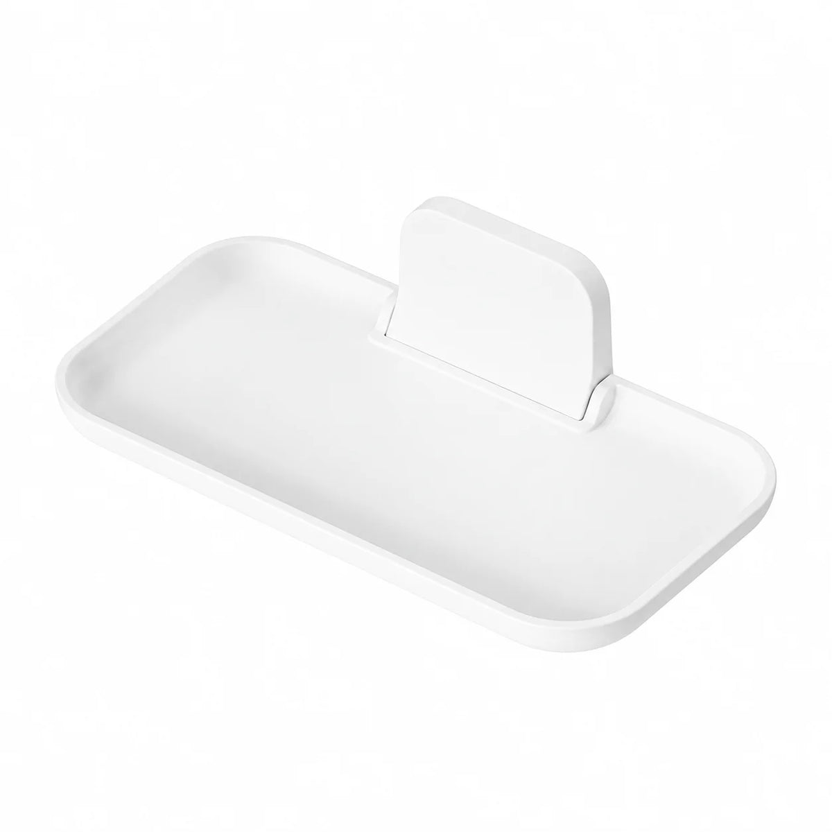 support mural pliable adhésif blanc moderne rangement téléphone lunettes montres coiffeuse chambre salon