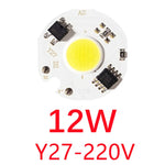 Chip LED COB 3W 5W 7W 10W 12W blanc blanc chaud moderne technologique sans