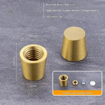 plateau bijoux marron doré bois brillant moderne minimaliste pieds métalliques dorés fixations incluses
