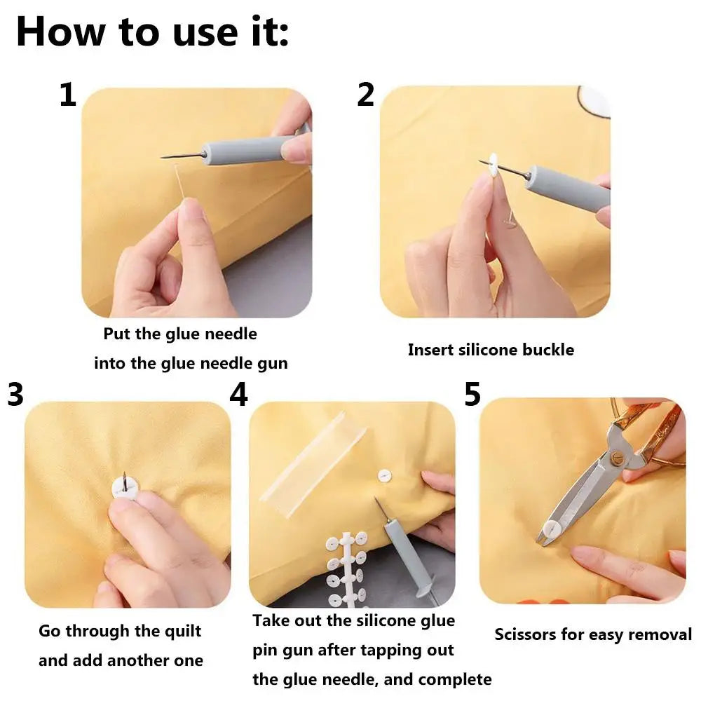 clip lit anti dérapant holder couverture outil quilting fixateur drap seringue crochet artisanat textile