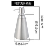 distributeur savon liquide moderne argenté 260ml 300ml 320ml 350ml 400ml 500ml 550ml pompes pression