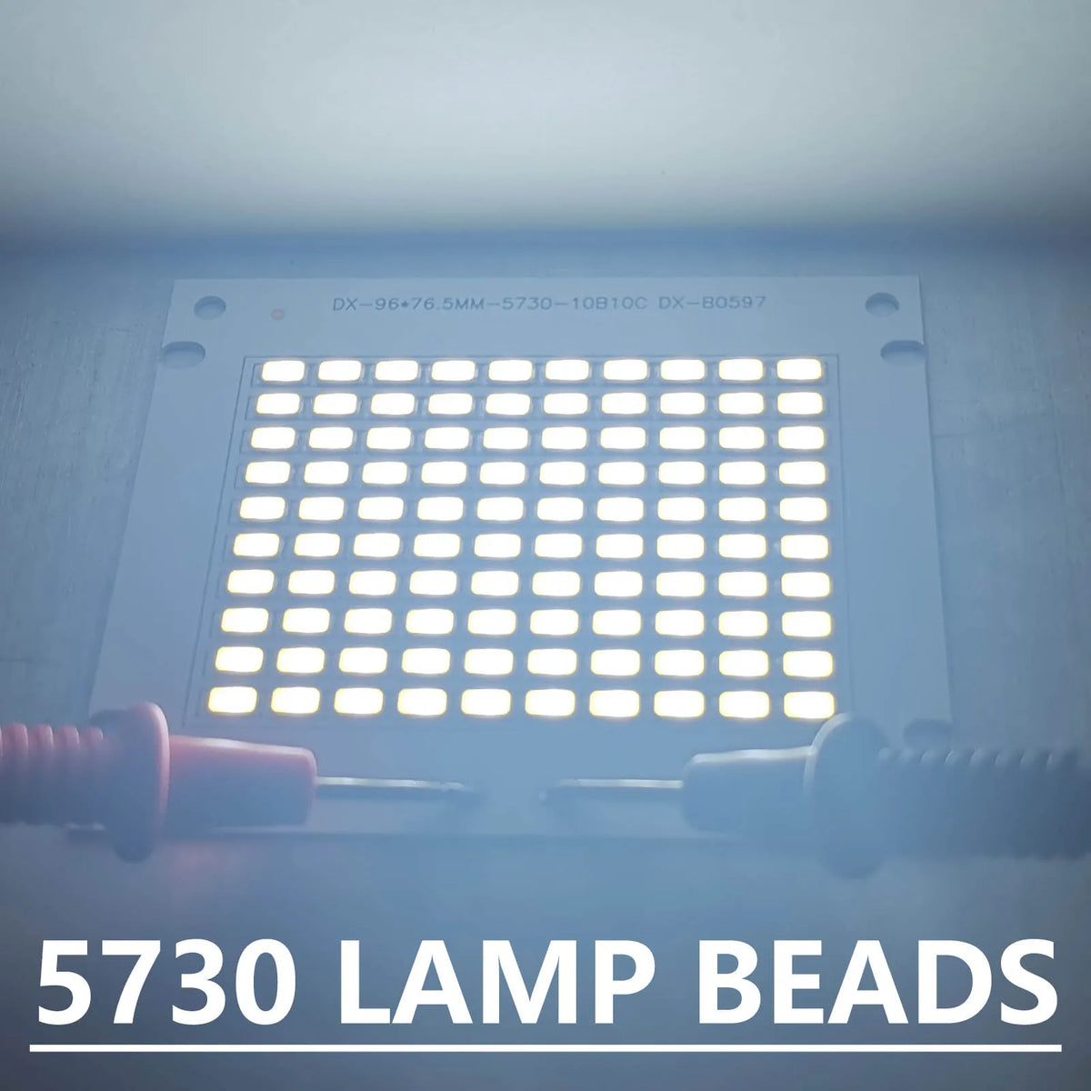 Panneau LED 50W blanc froid 6500K 5000LM 96x76.5mm matrice diodes moderne