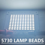 Panneau LED 50W blanc froid 6500K 5000LM 96x76.5mm matrice diodes moderne