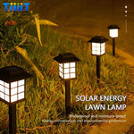 lumière solaire led jardin noire moderne transparente ip65 5v 60lm flux