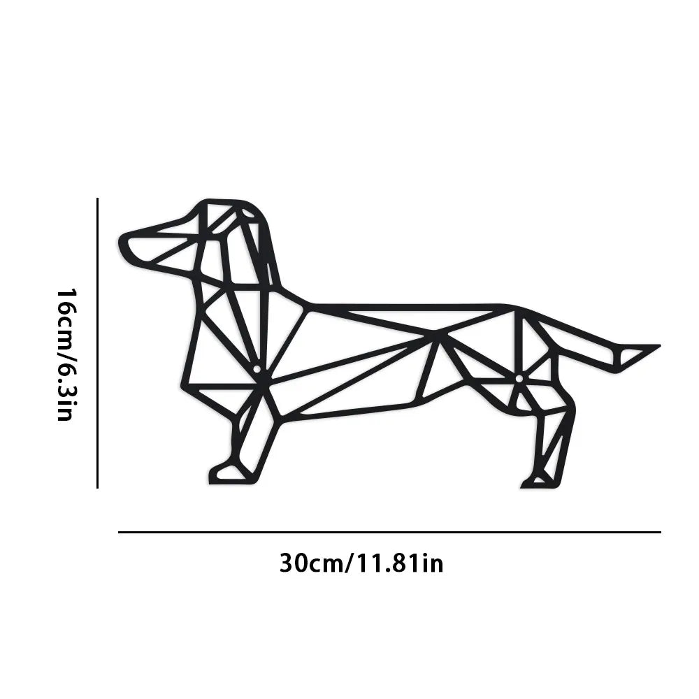sculpture murale moderne géométrique noir abstraite métal décoration intérieure extérieure