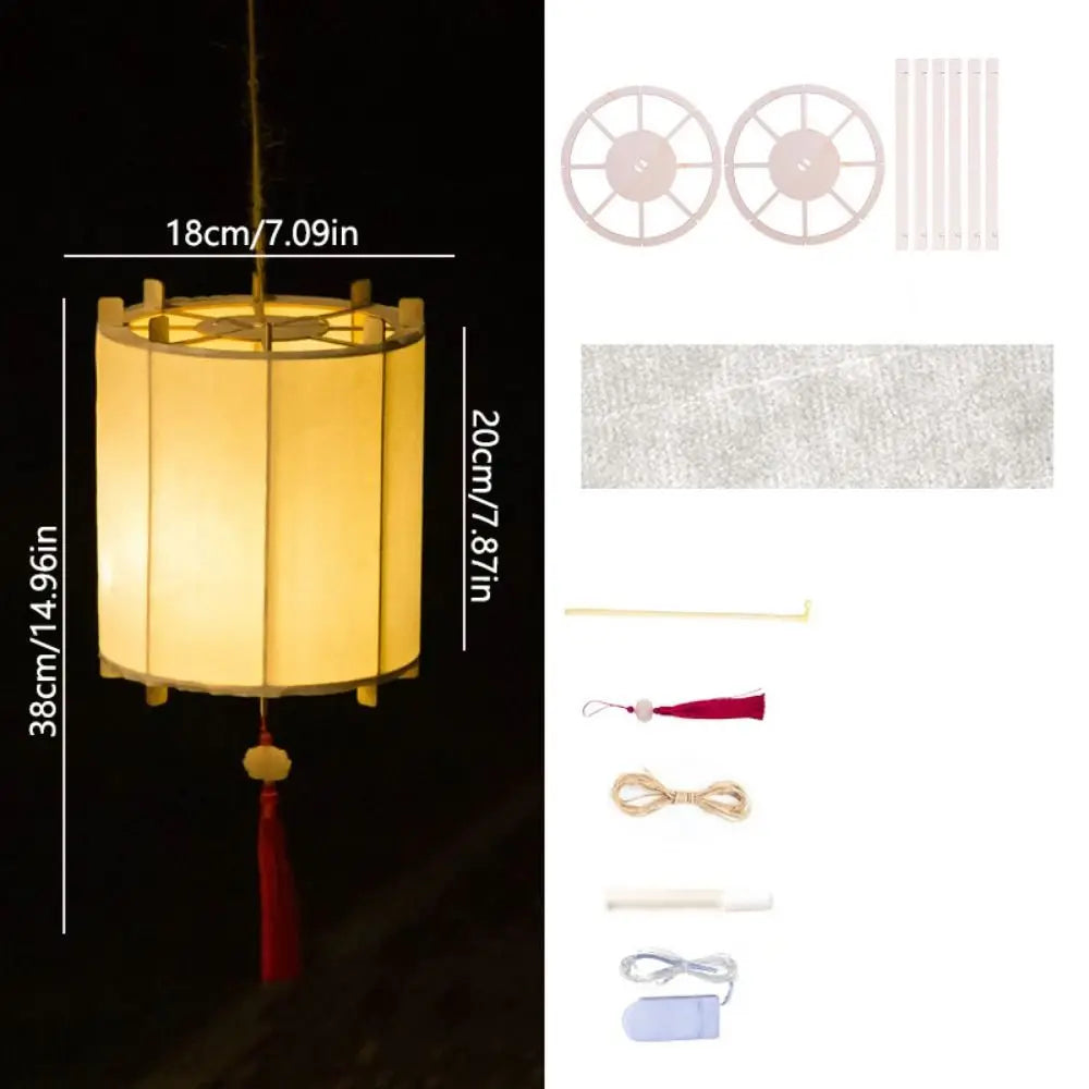 lanterne décorative bois artisanale motifs floraux suspension chaîne cadeau fête traditionnelle lumière led