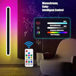 lampe led moderne extérieure ip65 rgb noir blanc télécommande
