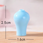 vases résine couleur verte bleue rose orange violet beiges modernes ornement cuisine bricolage accessoires