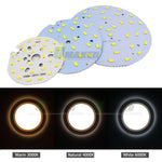 Plaque LED Downlight blanc moderne 12W 18W 24W 9W SMD5730 3000K 6000K 2000lm 30000h