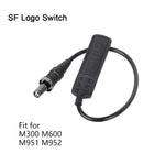 lampe torche tactique led noir texturée clip picatinny rechargeable chasse airsoft moderne