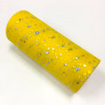 ruban tulle paillettes blanc jaune bleu rose violet rouge vert décoratif 25 yards 15cm