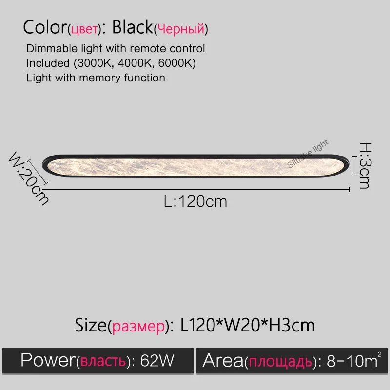 lampes led plafonnier modernes minimalistes encastrables cuisine salle bain nuage noir blanc