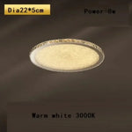 plafonnier led moderne cristaux brillants blanc doré élégant télécommande grande taille verre