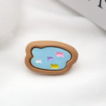 miniatures décoratives kawaii résine lapin coeurs champignons maison arrosoir carotte fleur enfants