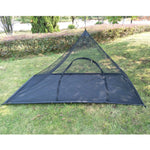 tente camping moustiquaire adulte gris noir maille fine imperméable moderne légère
