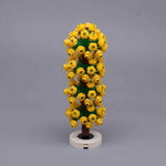 arbres miniatures créatifs fleurs colorées nature artificiels diy jouets enfants adultes