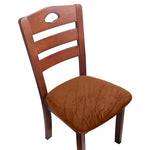 couvre siège chaise velours gris moderne adhésif mariage banquet salon plages fauteuilversible