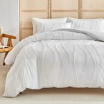 Housse de couette dans une chambre décorée style Shabby Chic