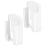 porte télécommande mural auto adhésif pièces blanc moderne minimaliste anti poussière