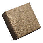 boîtes bijoux gris serpent texture mariage anniversaire noël classiques vides 7.5cm