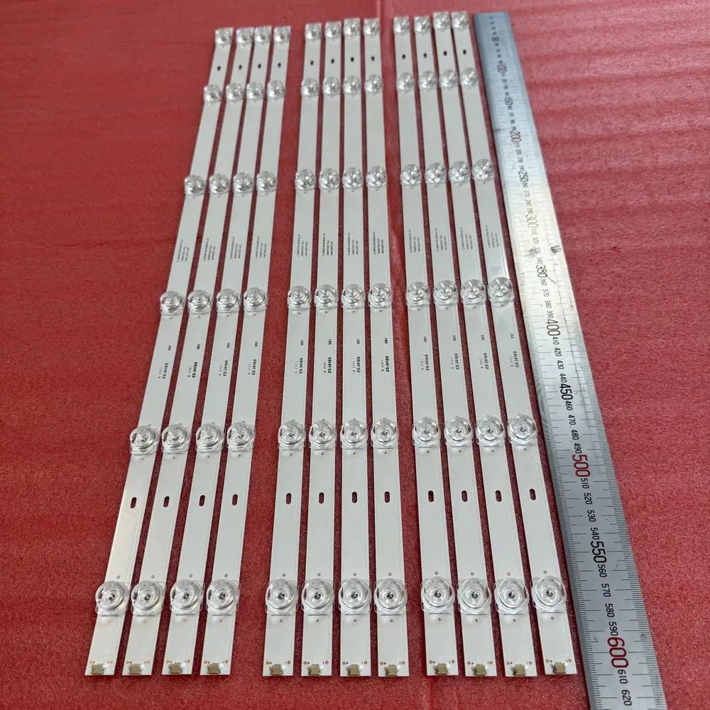 bandes led blanc moderne connecteurs électriques aluminium réutilisable 500mm 660mm