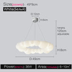 luminaire suspendu moderne blanc sphères diffusion lumineuse chambre salon étude entrée led dimmable