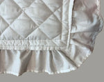 coussin carré blanc motif géométrique mousse pu coton lavable vintage adhésif