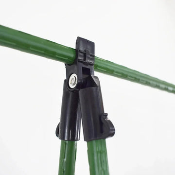clips fixation treillis noir vert pratique clips jardin plantation support plantes
