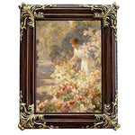 cadres photo relief résine ancien européen rétro shabby chic décor mural tableaux vintage ornements
