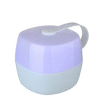 boîte rangement réutilisable moderne rose bleu clair vert pastel violet clair bleu marine sans