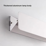 lampe murale led blanche moderne aluminium salon chambre éclairage lecture