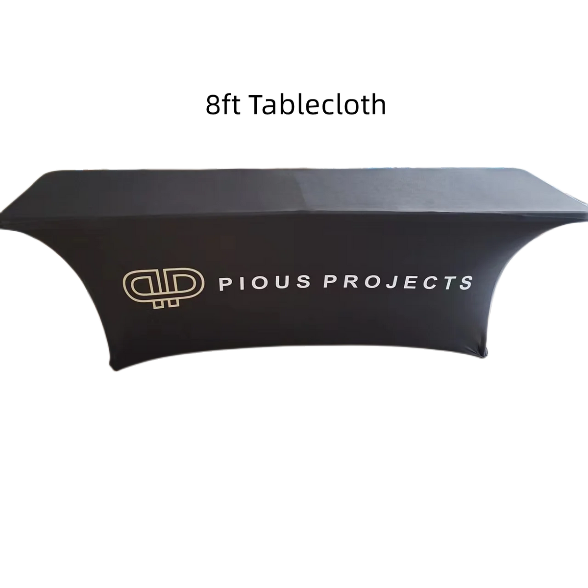 housses table pliante noires modernes imperméables polyester 4ft 6ft 8ft