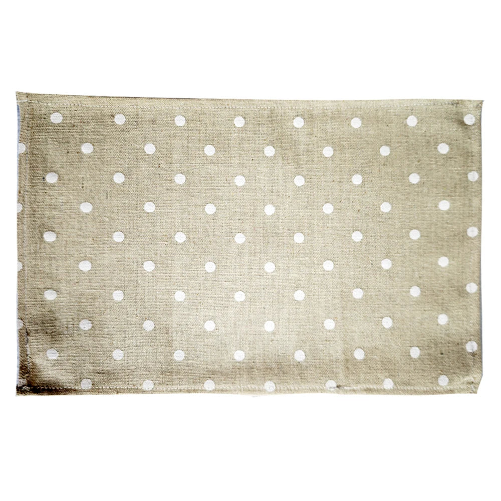 serviettes polyester coton rouge bleu marine vert beige coeurs points classique