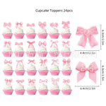 vaisselle jetable rose anniversaire filles assiettes gobelets serviettes nappe motif ruban fête enfant