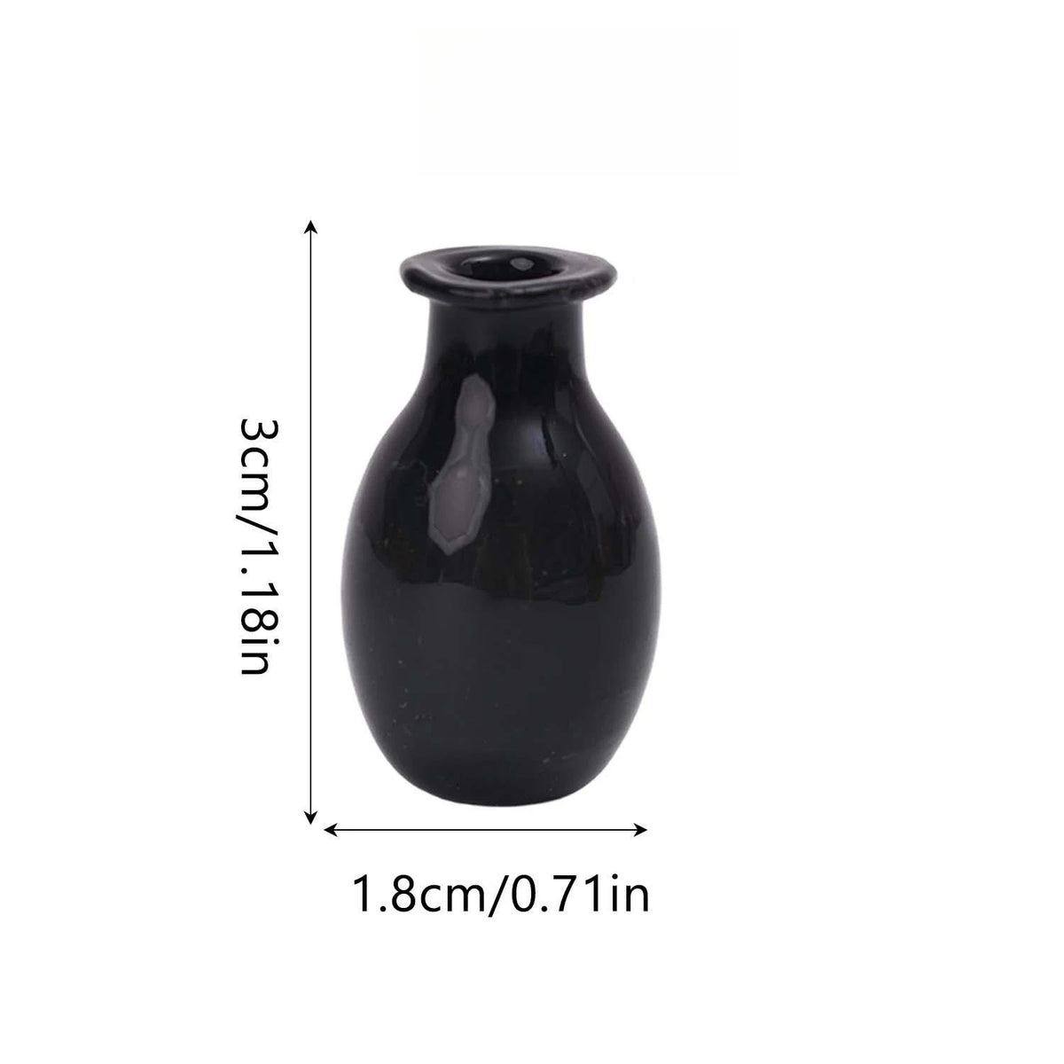mini vase verre transparent décoration moderne petit pot fleurs micro paysage intérieur