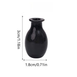 mini vase verre transparent décoration moderne petit pot fleurs micro paysage intérieur