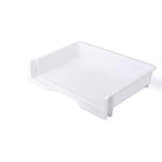 organiseur moderne plateau documents métal noir blanc stylé fonctionnel carnet stylo vase
