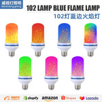 ampoule led e27 flamme artificielle multicolore effet dynamique moderne