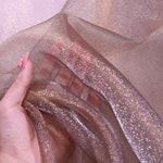 ruban pailleté multicolore translucide élégant polyester 100x140cm diy mariage cérémonie événement festive