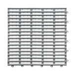 tapis sol blanc bleu gris moderne clips antidérapants salle bain lavablewasher