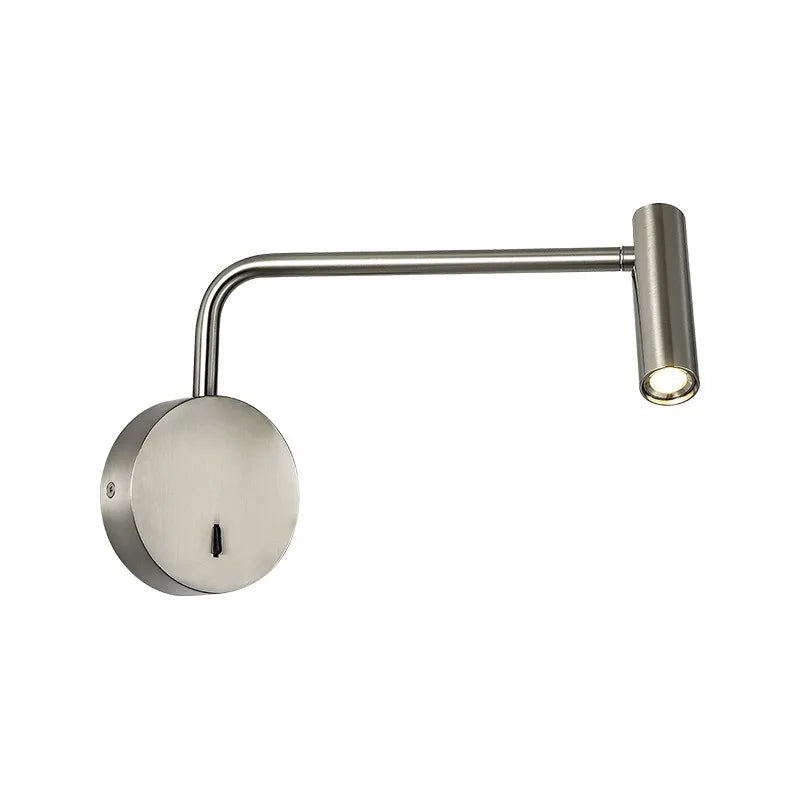 lampe murale moderne or blanc noir minimaliste interrupteur mural articulée éclairage chambre entrée