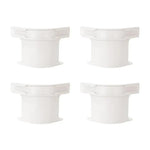 fixateurs draps adhésifs blanc gris minimaliste modernes sangles clips lit chambre maison robustes durables