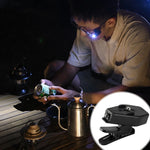 lunettes lecture lampe intégrée clip led noires contrôles modernes rechargeables tiện ích này