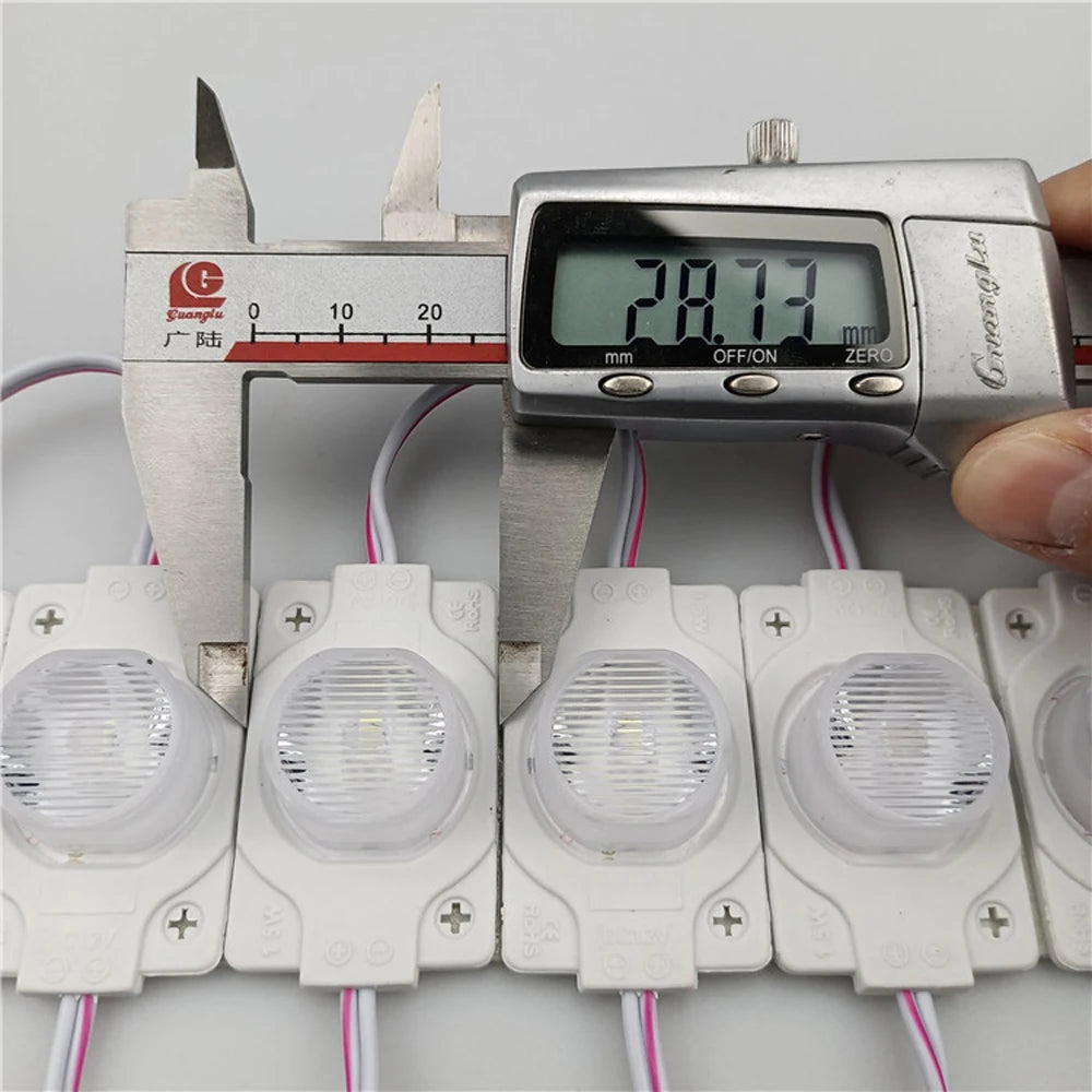 Module LED avec éclairage uniforme sans points lumineux