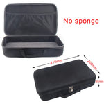 sac main noir texture mat pratique anti odeur zip poignée rangement outils