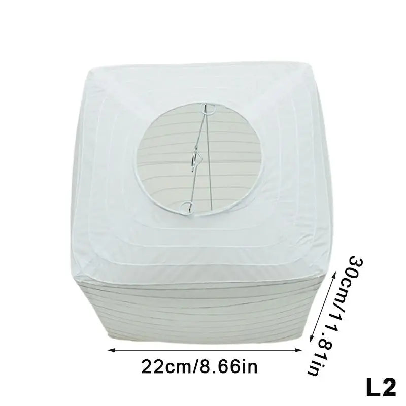 lanternes carrées papier plissé blanc orange vert rouge jaunes simples décoratives anneaux cordons métalliques