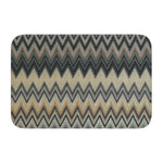 tapis moderne multicolore zigzag antidérapant polyester extérieur intérieur bain chambre