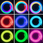 ruban led flexible multicolore maille moderne clips contrôleur distance câble usbRGBO