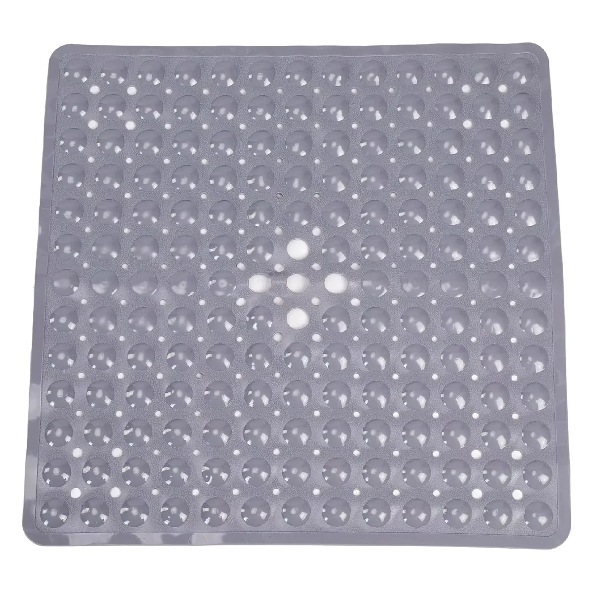 tapis douche moderne perforé drainage anti dérapant salle bain gris clair vert rose suctionolvable