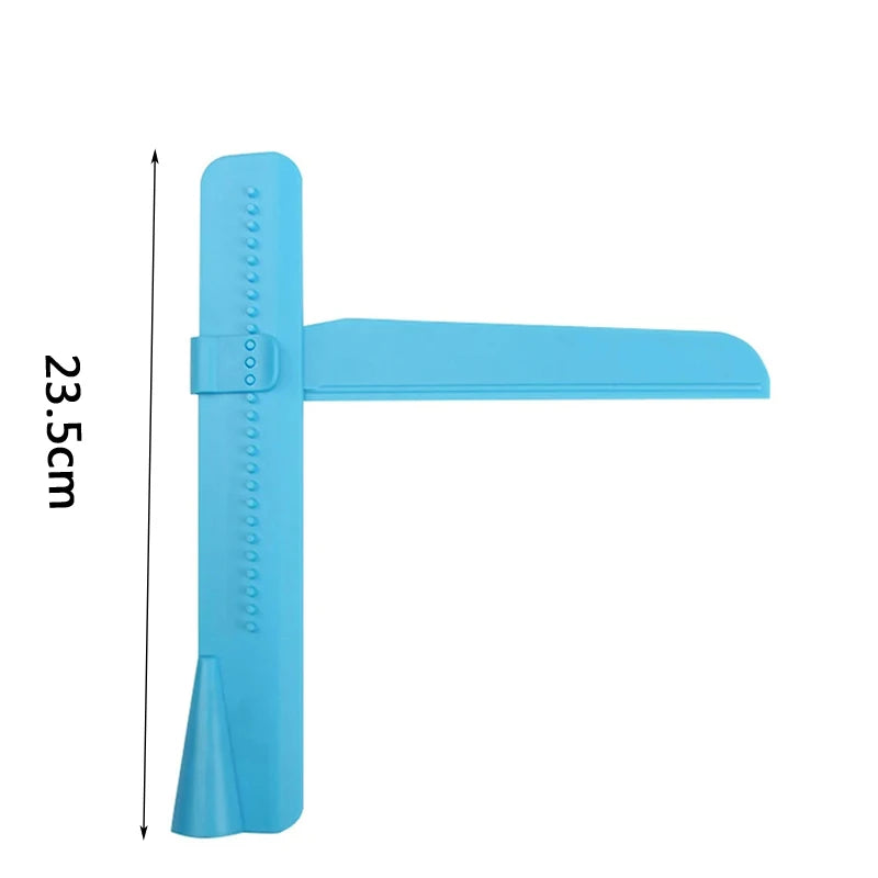 outil décoration gâteau rose bleu clair ajustable hauteur spatule glaçage lisser éditer gâteau utilitaire